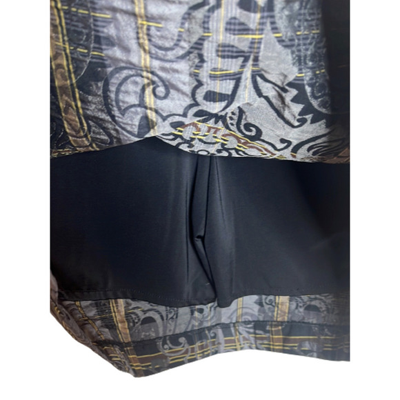 BUGATCHI MULTICOLOR PAISLEY SKORT SIZE 10‎ - Picture 6 of 7